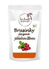 Brusinky (klikva) s jablečnou štávou BIO 3 kg